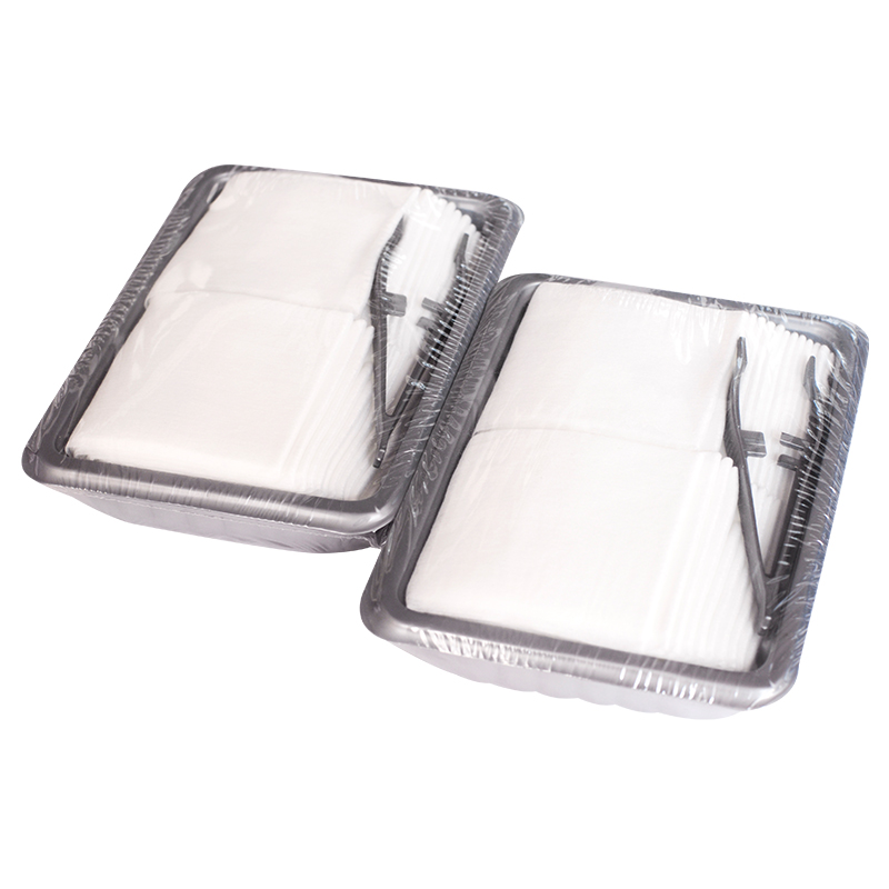 Lingettes nettoyantes pour plateaux spécialisées des compagnies aériennes