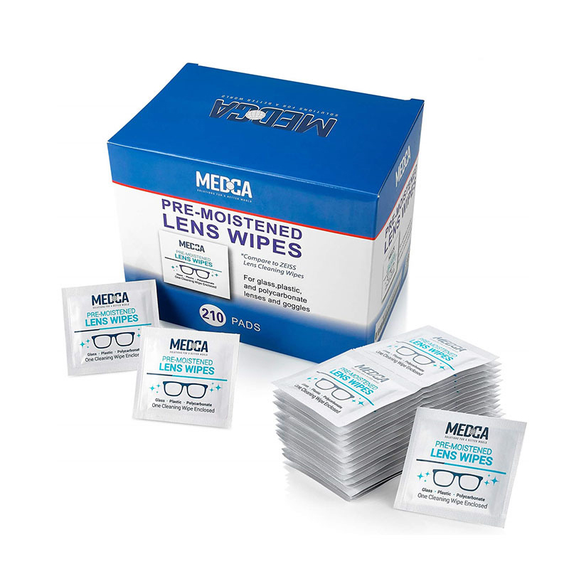 Lingettes nettoyantes antistatiques pour écran de lunettes