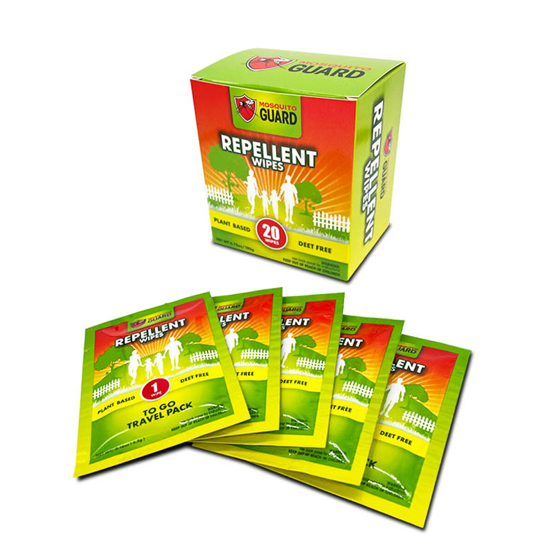 Lingettes anti-moustiques pour enfants