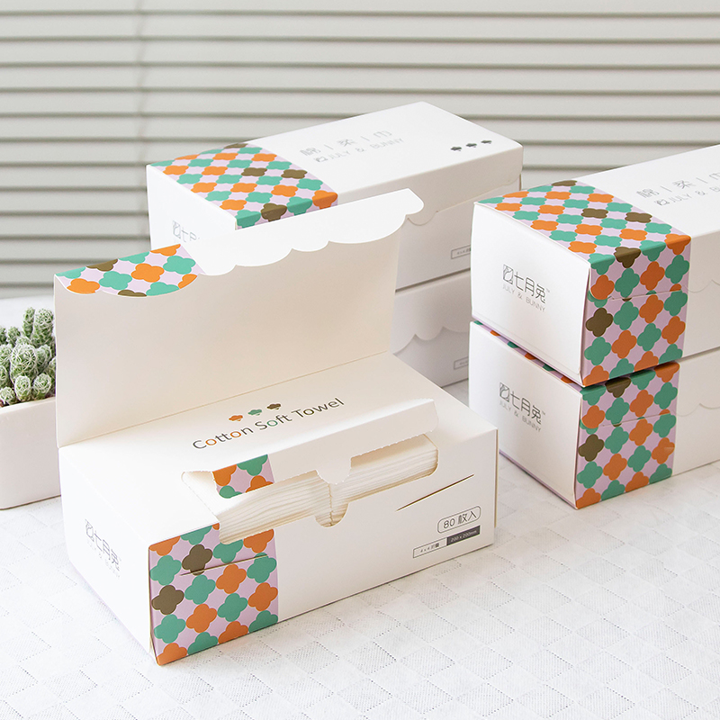 Serviettes jetables en coton naturel de haute qualité